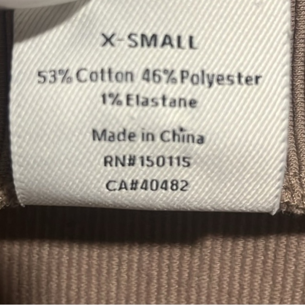Varley Brown Half-Zip Sweatshirt - Picture 3 of 5